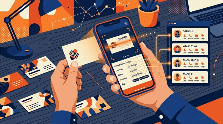 Meilleur scanner de cartes de visite pour équipes commerciales en 2026