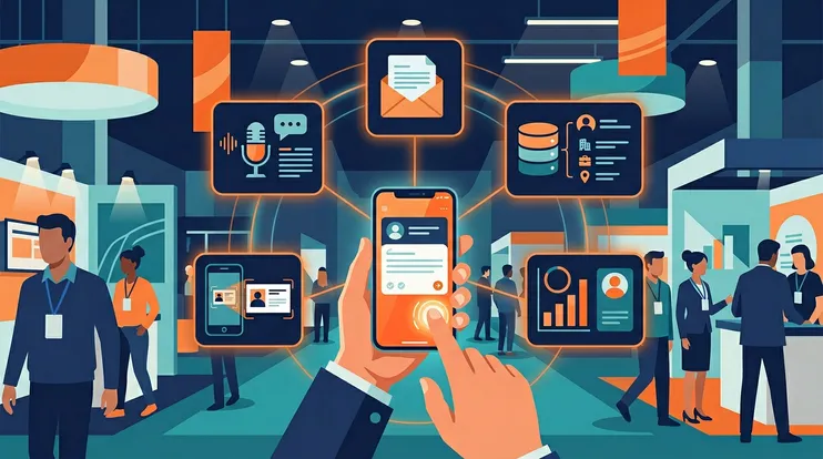 Comment utiliser l'IA en salon professionnel : guide pratique pour les équipes commerciales