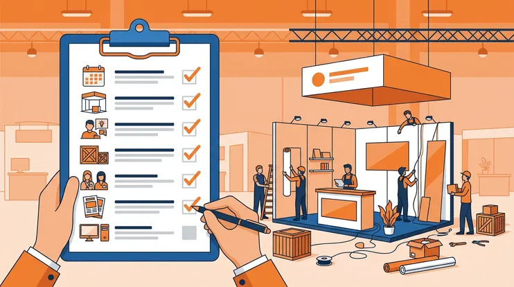 Checklist Salon Professionnel pour Exposants : Le Guide Complet 2026