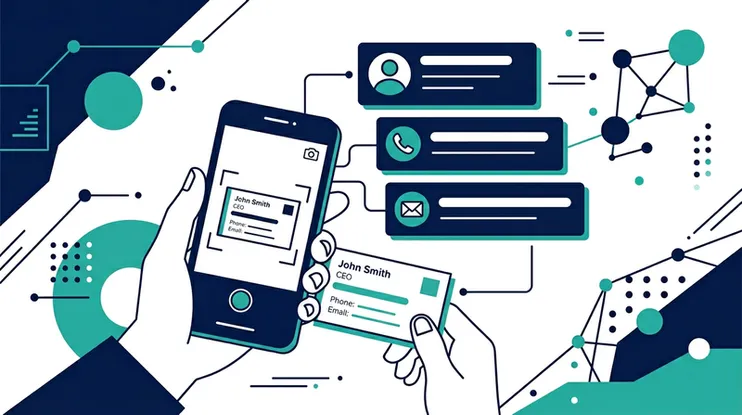 How to Scan Business Cards Efficiently: Stop Typing, Start Closing