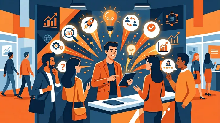 Comment les startups utilisent les salons pour trouver le product-market fit