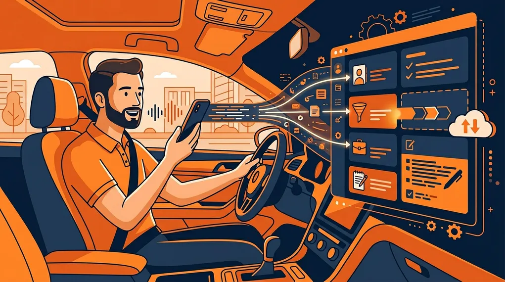 Meeting Notes for Field Sales Reps: Stop Updating CRM from Memory