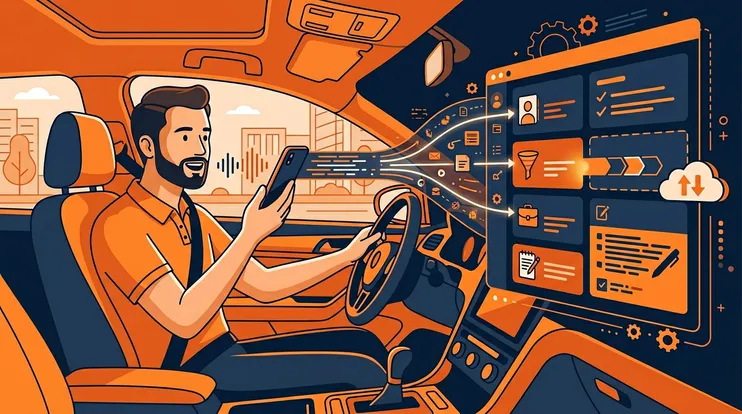 Meeting Notes for Field Sales Reps: Stop Updating CRM from Memory